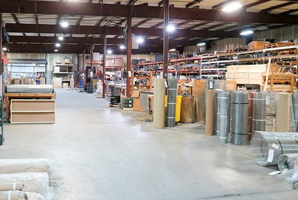 fabrication services spans over 30,000 sq ft.