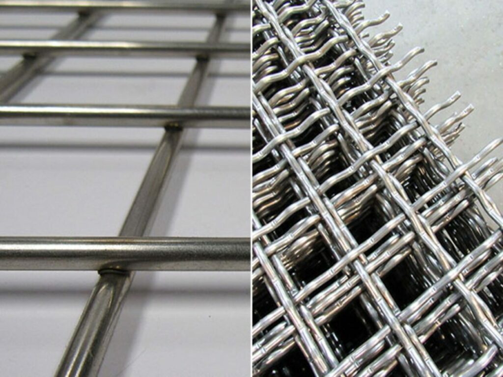 welded vs woven wire mesh 